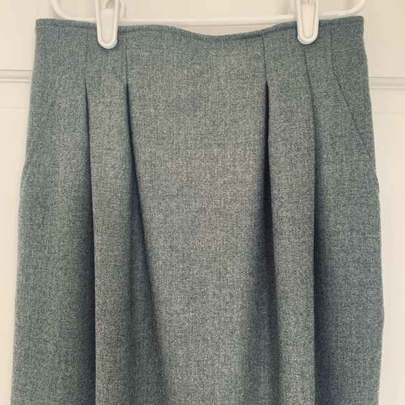 Evan Picone Vintage Wool Pencil Skirt Union Tag - Picture 2 of 8